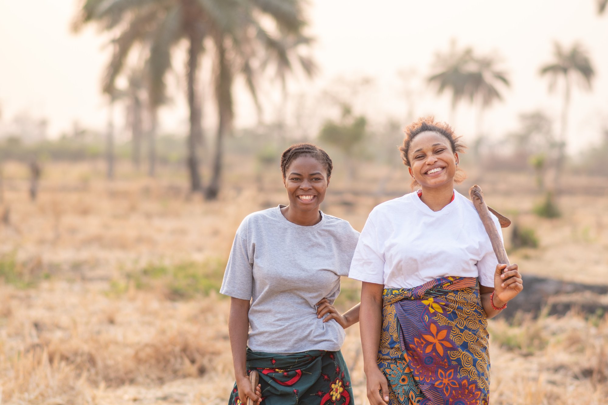 Women farmers in rural Sierra Leone